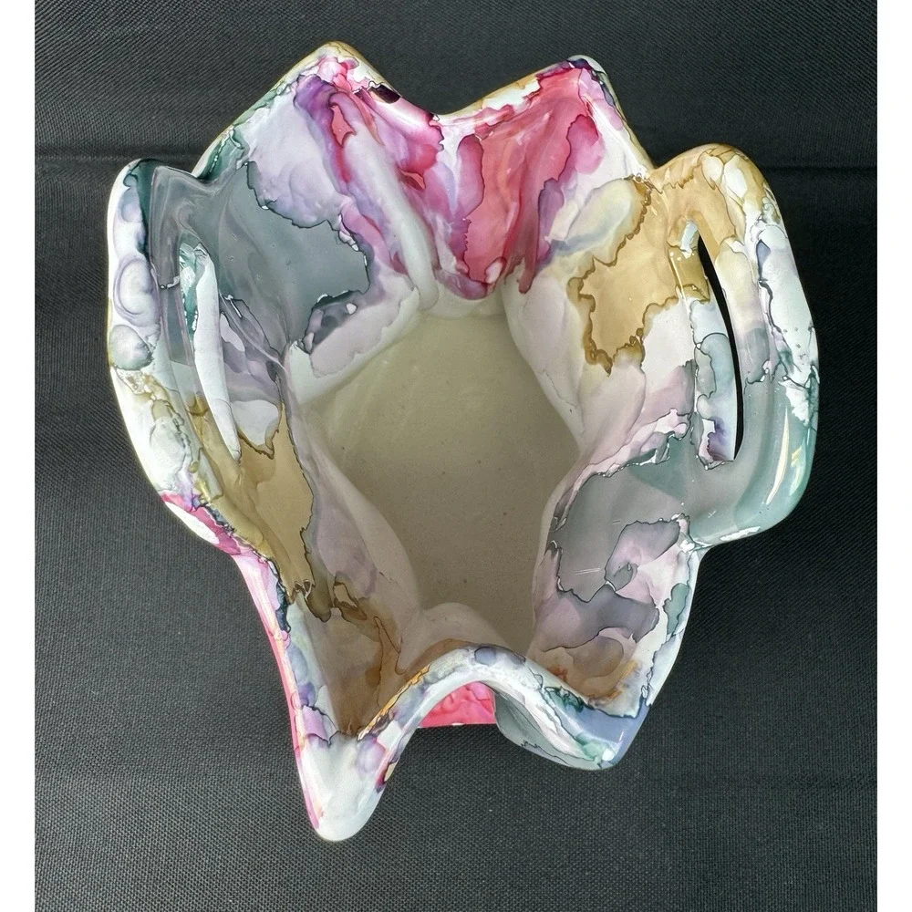 Narareu By Artistica Ceramic Multi Colored Shopping Bag 6